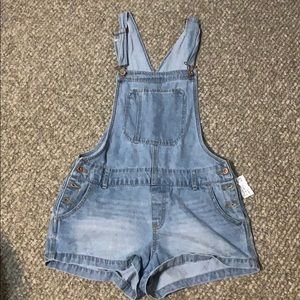 Denim Shortalls